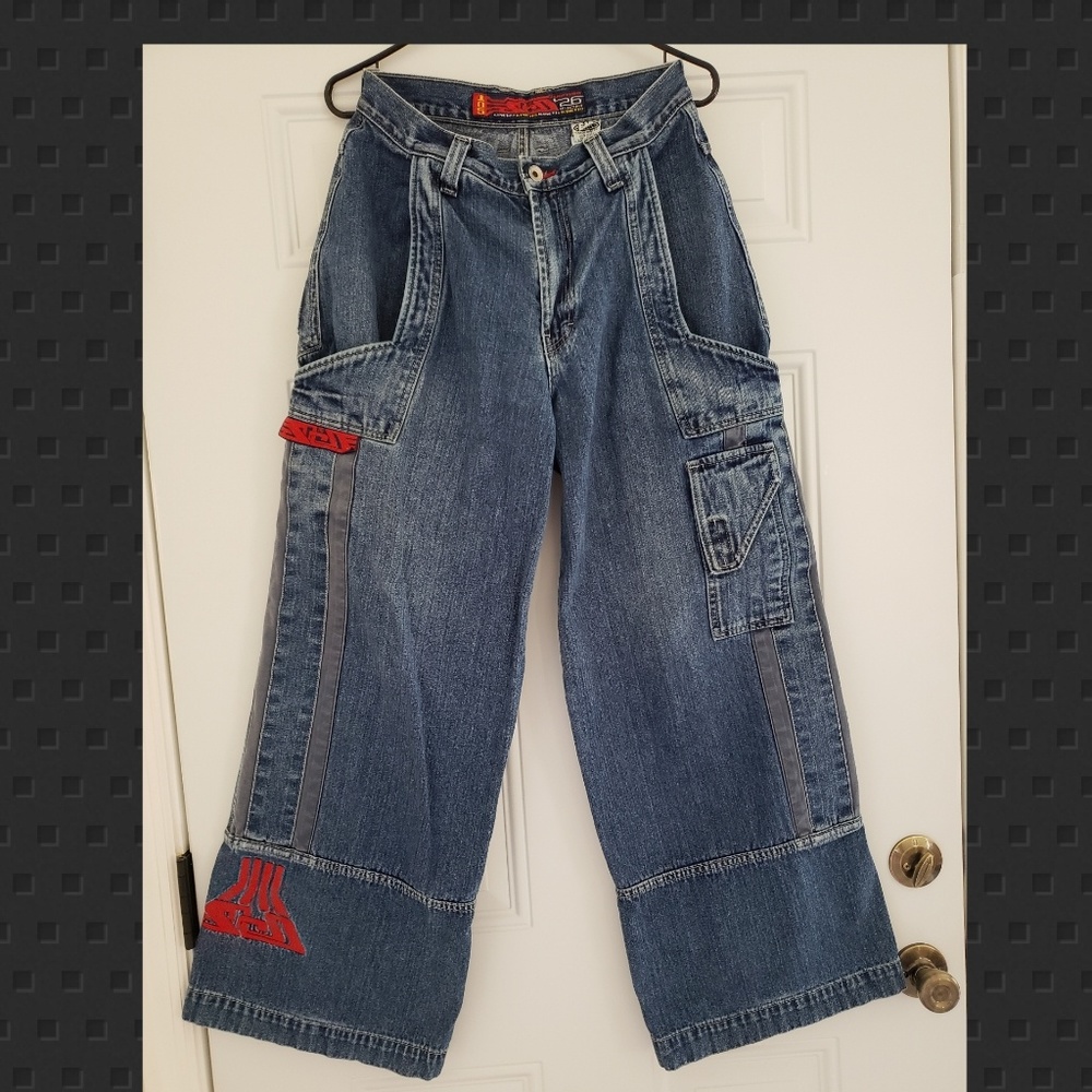 JNCO Vintage 26" Wideleg Jeans Kinetic 31x32